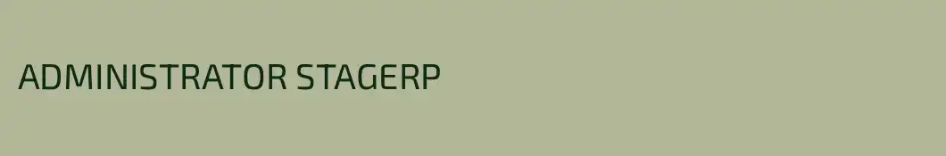 ADMINISTRATOR STAGERP